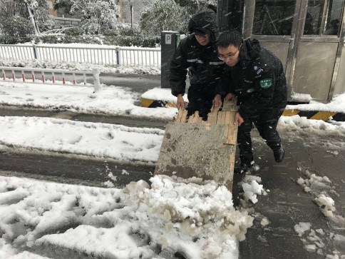 真正的勇士 敢于直面凌冽的寒风 敢于正视狂乱的暴雪